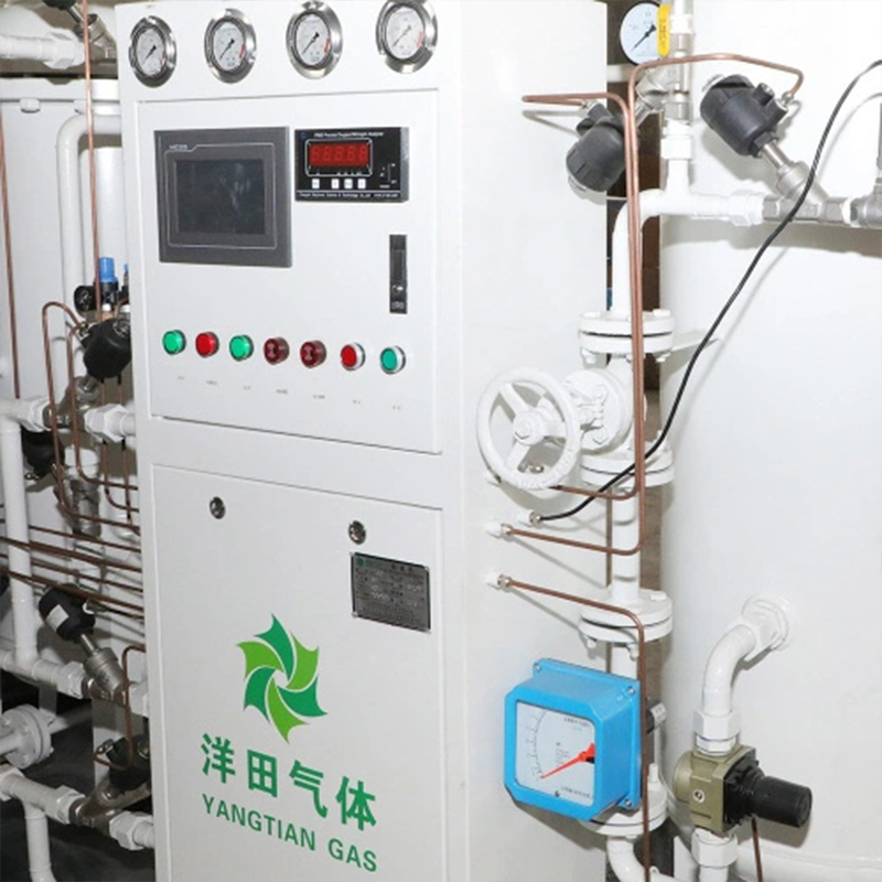 Container type mobile oxygen gas cylinder filling plant